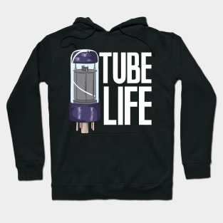 Vacuum Tube Life Audio Amp Analog audiophile hifi Music Hoodie